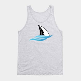 Large Shark Logo Tank Top